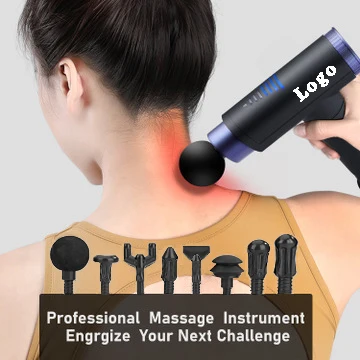 
chiropractic deep tissue Muscle sports vibration cordless Massage Gun best handle massage gun with massage gun battery 