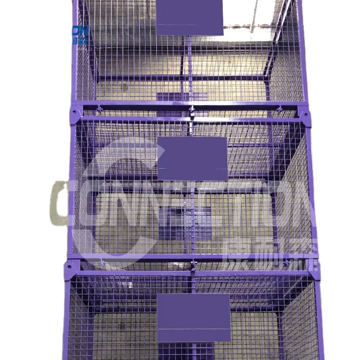 Складной контейнер из проволочной сетки складной для
