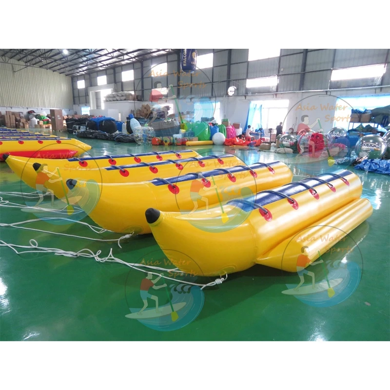 
5 Persons Inflatable Banana Ski Tube Inflatable Banana Towable Inflatable Ski Towable 