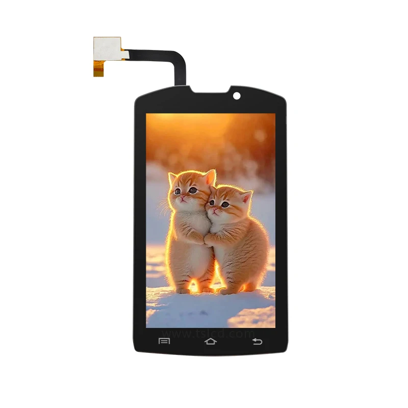 TSD 4 Inch 480x800 Resolution MIPI Interface 380nits  IPS LCD Panel