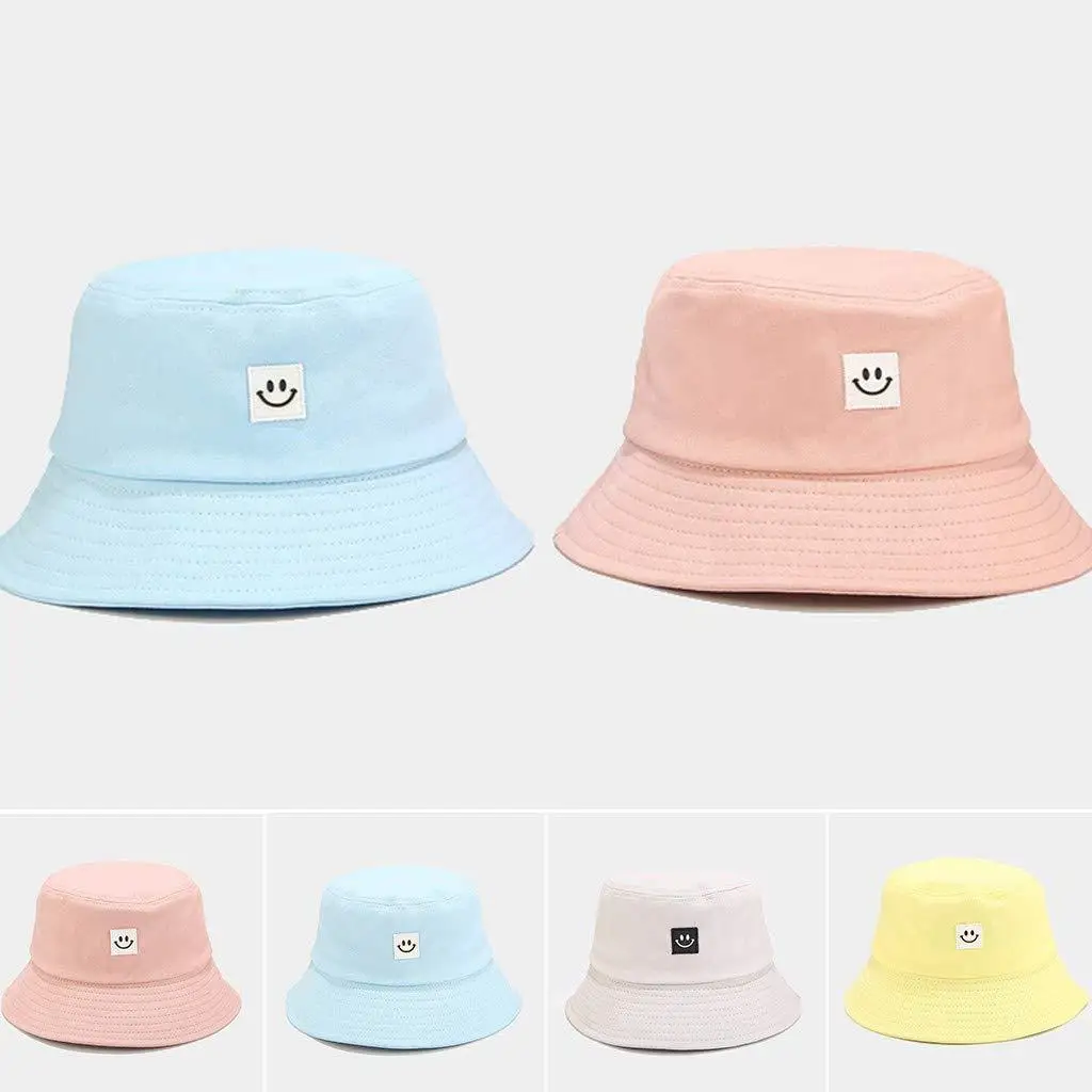 Beach Sun Hat Smile Visor for Teens Bucket Hat Summer Travel Bucket Hat