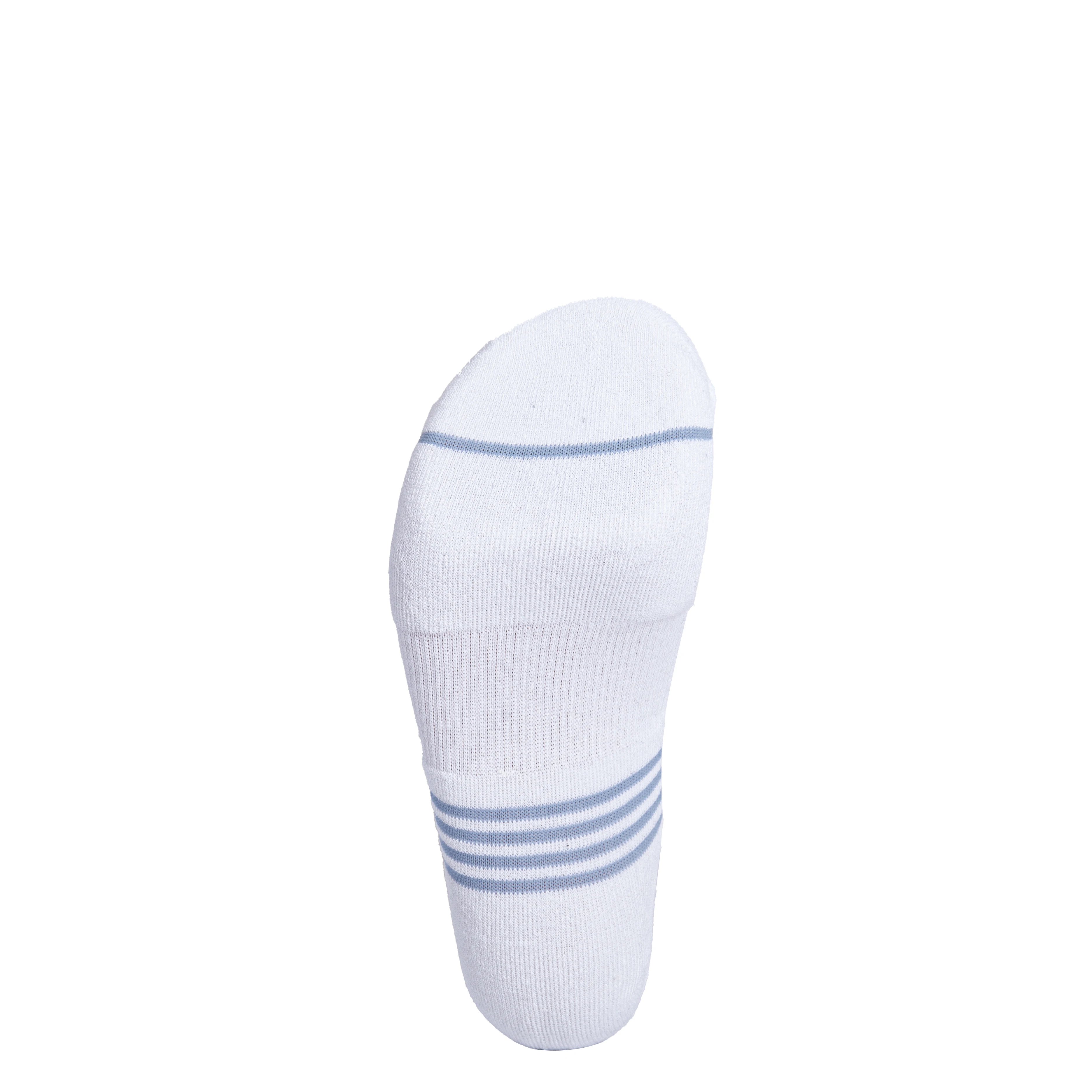 For unisex new style towel bottom outdoor running custom knitted no show white sport socks