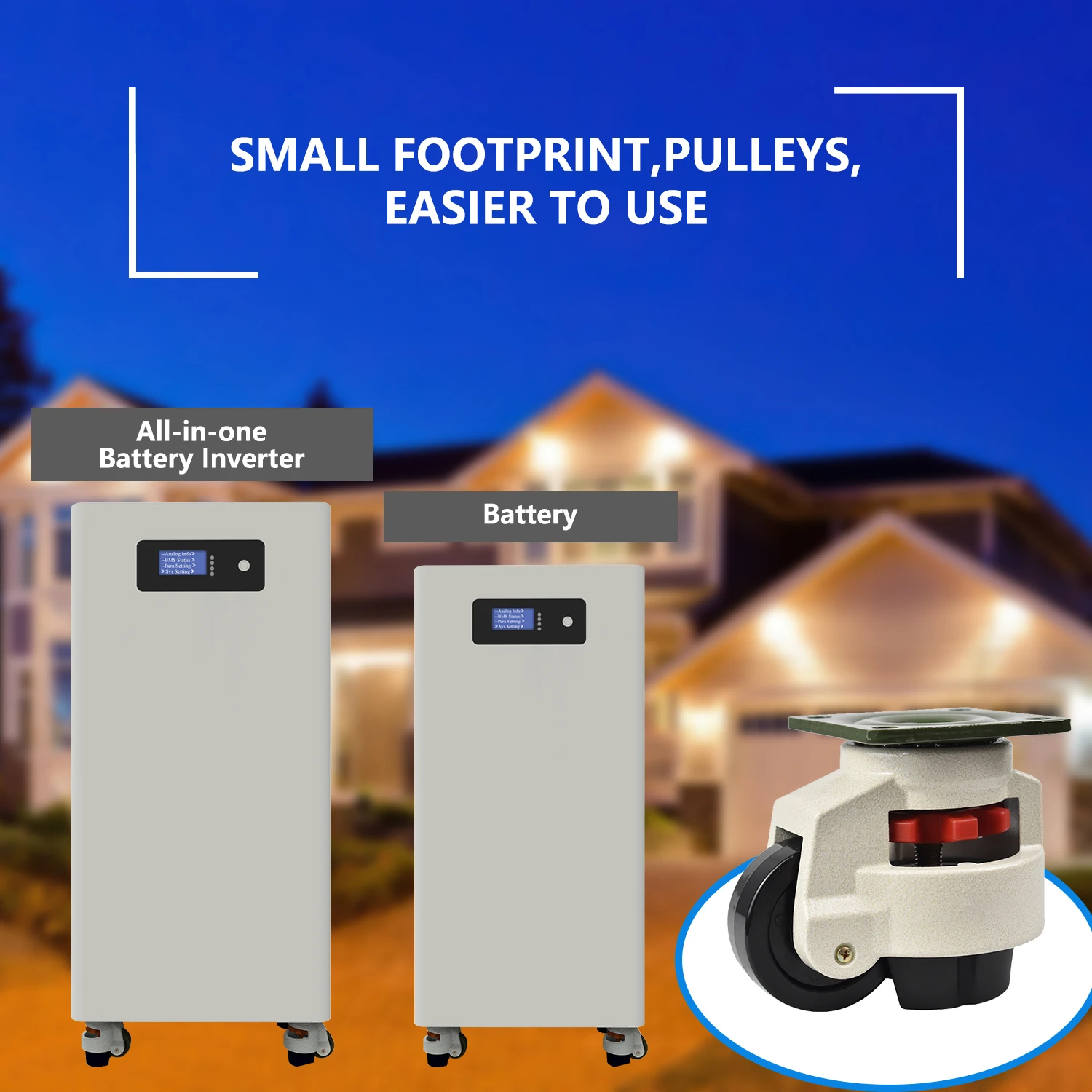 KHZH Pulley Battery 51.2V 300Ah 15KWh Lifepo4 lithium ion System Energy Storage Batteries warranty 5 years with BMS