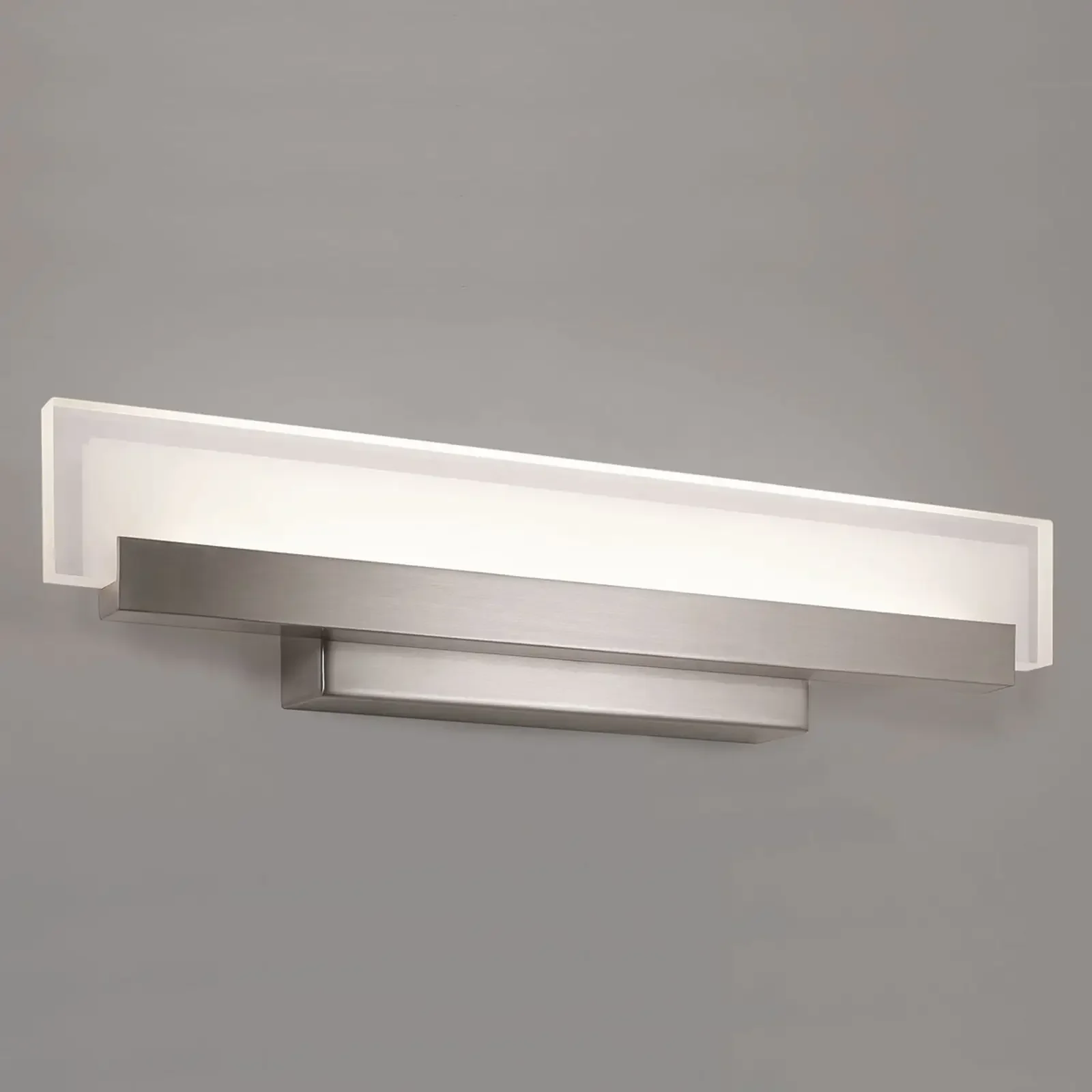 Modern Sandy White 6W 12W 18W LED Mirror Lights Fixture Aluminum Iron Vanity Bathroom Light