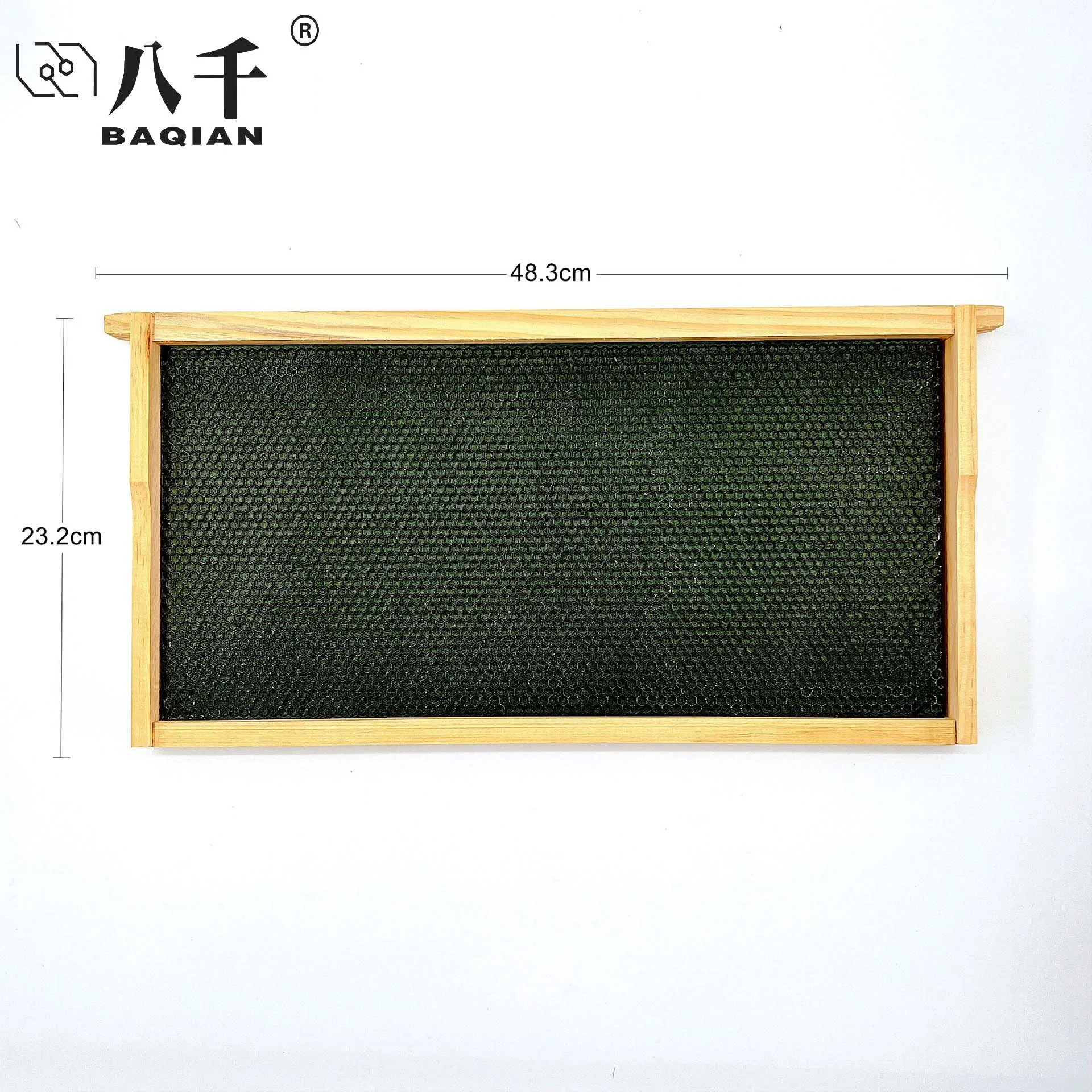 Beekeeping Equipment Langstroth Bee Hive Frames with Plastic Beeswax Sheet Wooden Beehive Frame