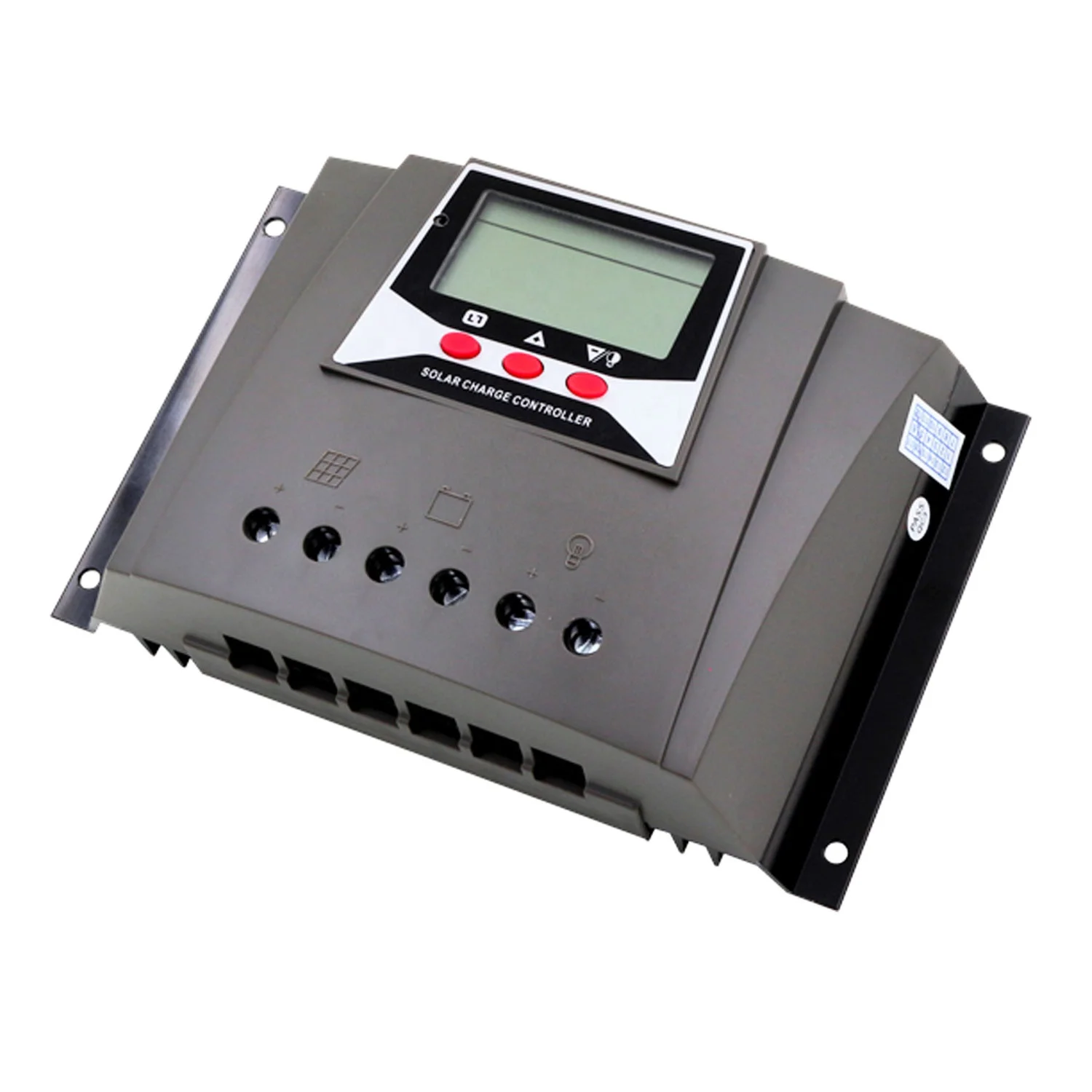 WP30D-30A, 30A-12V/24V auto. PWM Solar Charge Controller Regulator LCD display CE RoHS