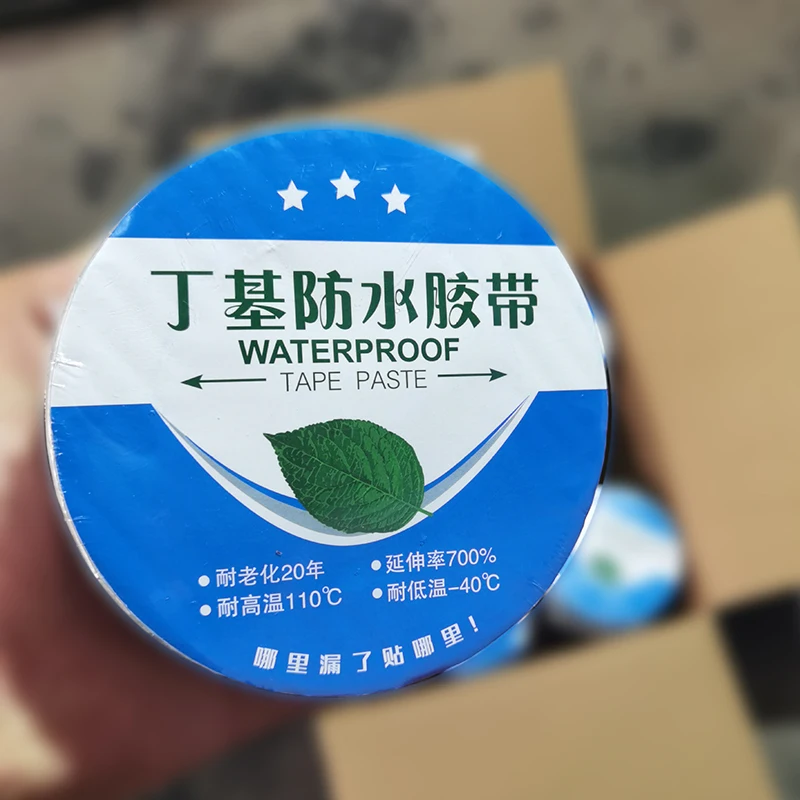 Yongsheng Manufacturing Waterproof 5m Leak Proof Butyl Sealant Mastic Rubber Sealing Self Adhesive Tape