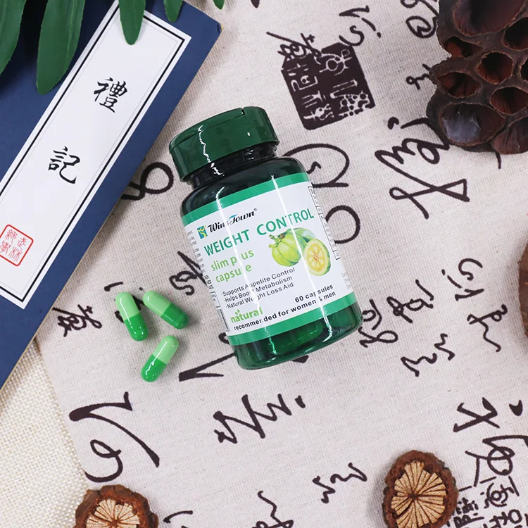 Winstown burn fat slimming capsules Green tea extract Lotus leaf Cassia seed Bitter melon slimming green tea capsule