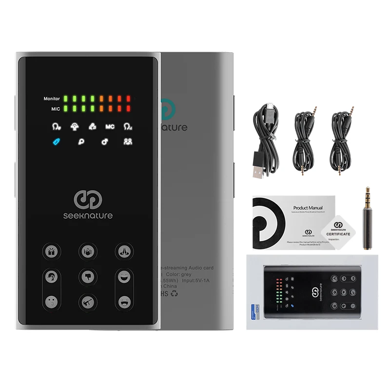 
Внешний usb-миксер, оборудование для подкастов, звуковая карта, устройство для изменения голоса, звуковая карта для студии в реальном времени, звуковой интерфейс, записывающие звуковые карты 