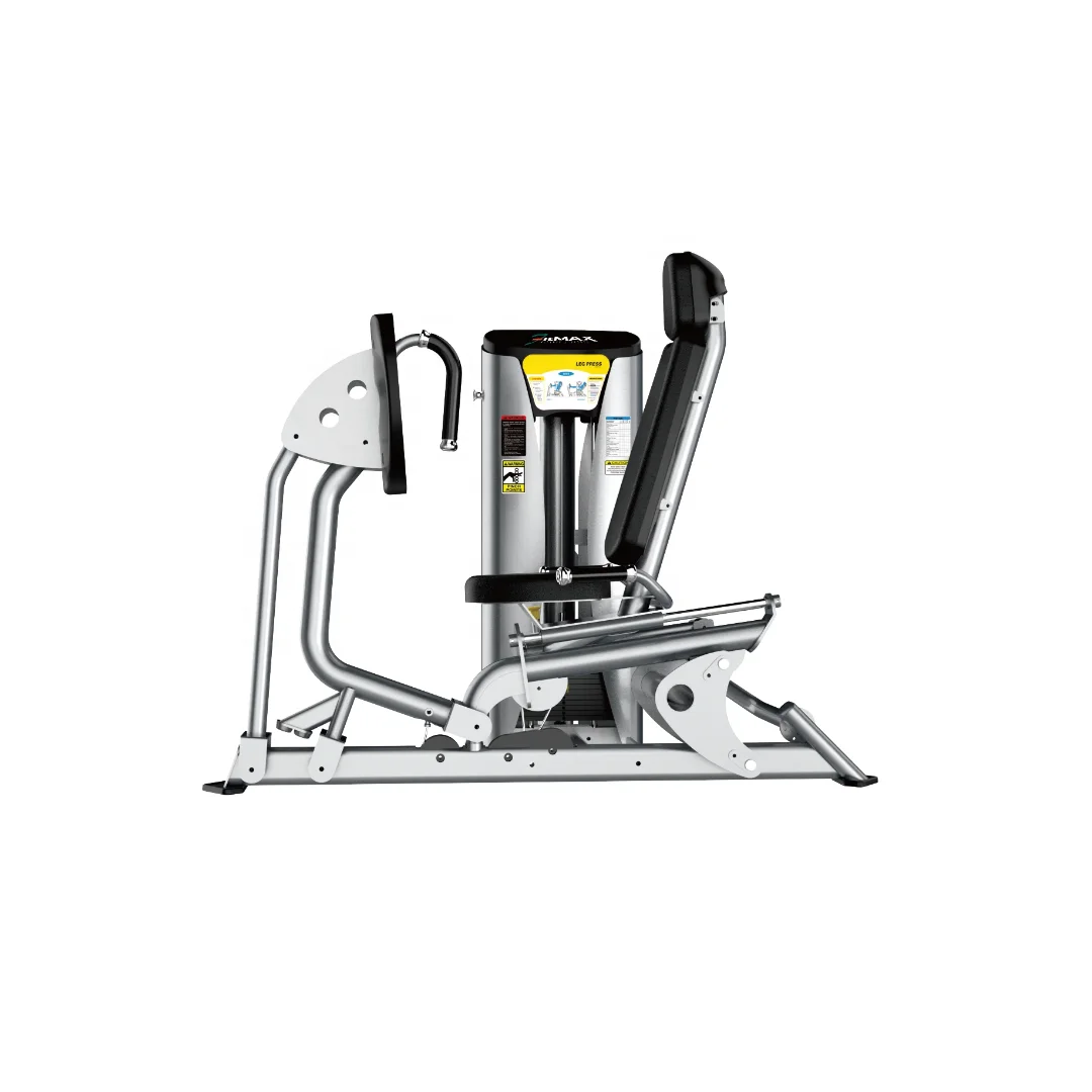 Low MOQ Acceptable 3MM Thick Strength Training Pin Loaded Fitness Gym Equipment Seated Leg Press Machine For Sale