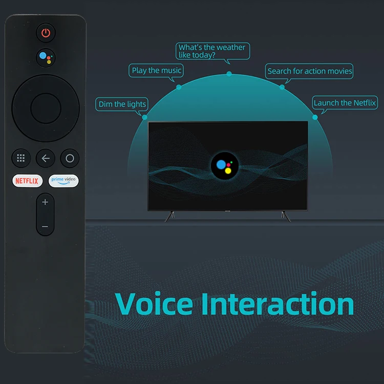 Состоящая из тефлона (MI-Ver.3 голос палка TV BOX пульт дистанционного управления для Xiaomi XMRM-006 MI 4K Ультра HDR Box S 4s android tv box голосовой