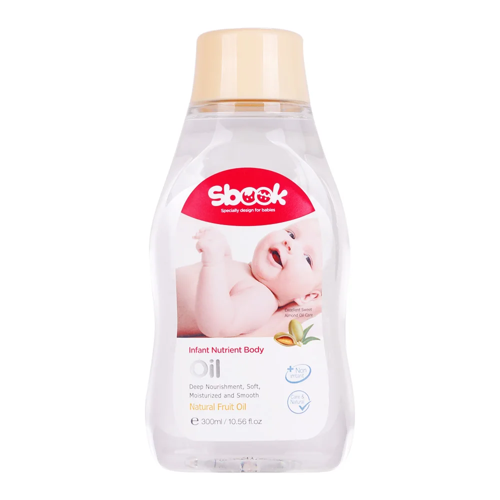 300ml natural & organic moisturizing nourishing baby massage oil with calendula oil.