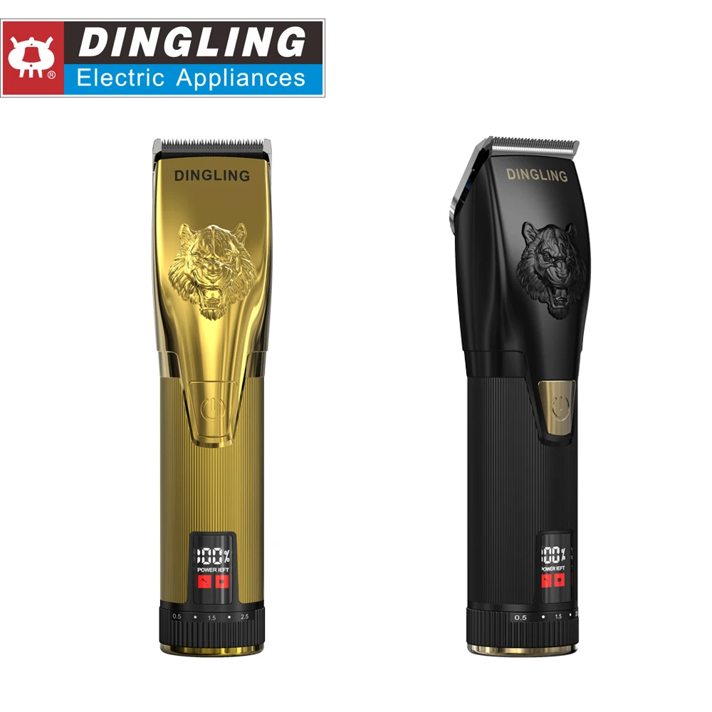 Dingling Guaranteed Quality Unique hair clipper electric professional hair clippers trimmer