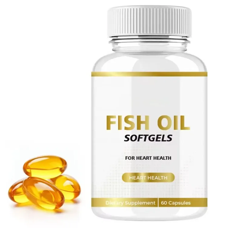 Private Label supplement Non GMO Omega 3 Fish Oil Soft Capsules Concentrated EPA & DHA manufacturer support