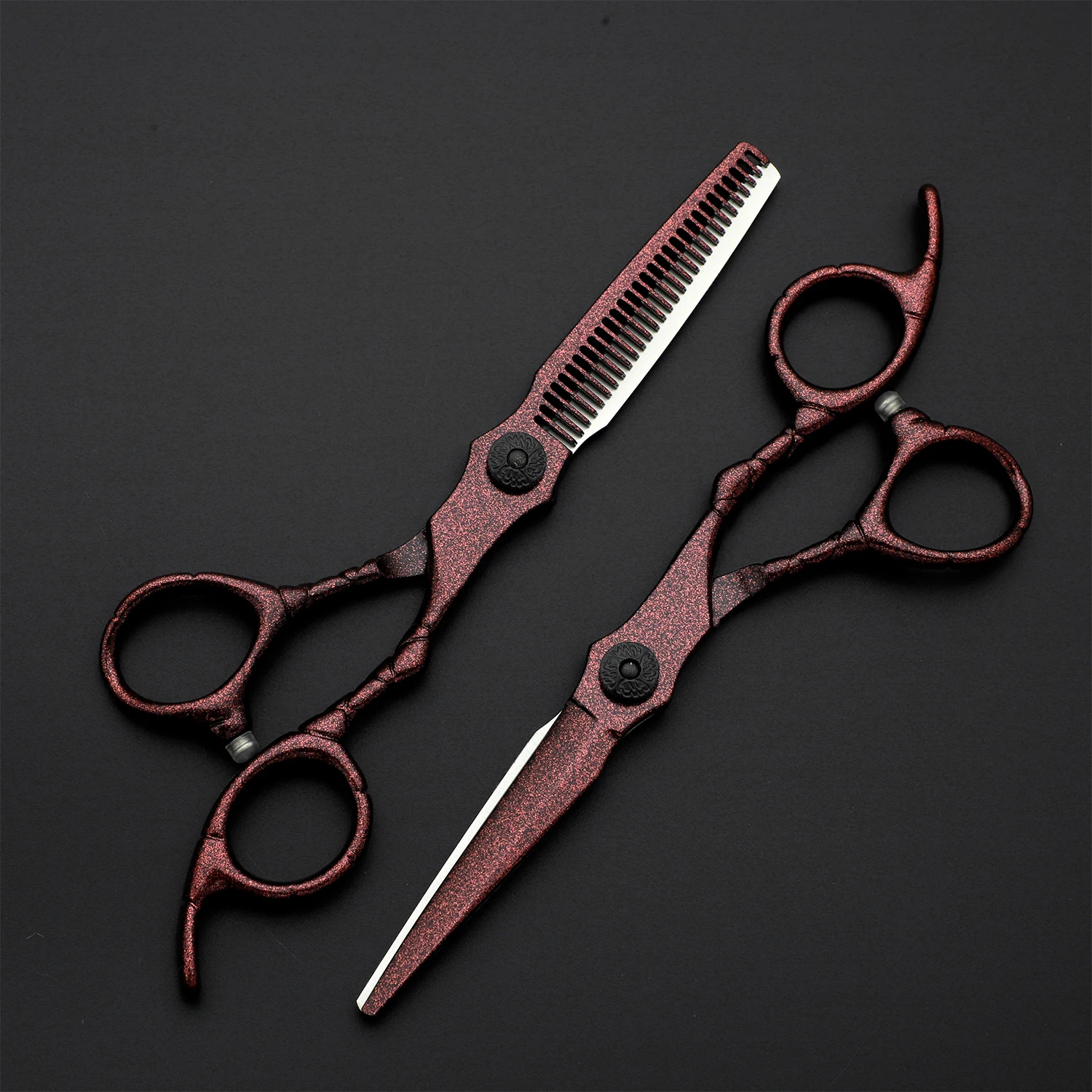 Professional 6 Inch Hairdressing Hair Salon Styling Thinning scissors hair cutting Barber scissors set for salon