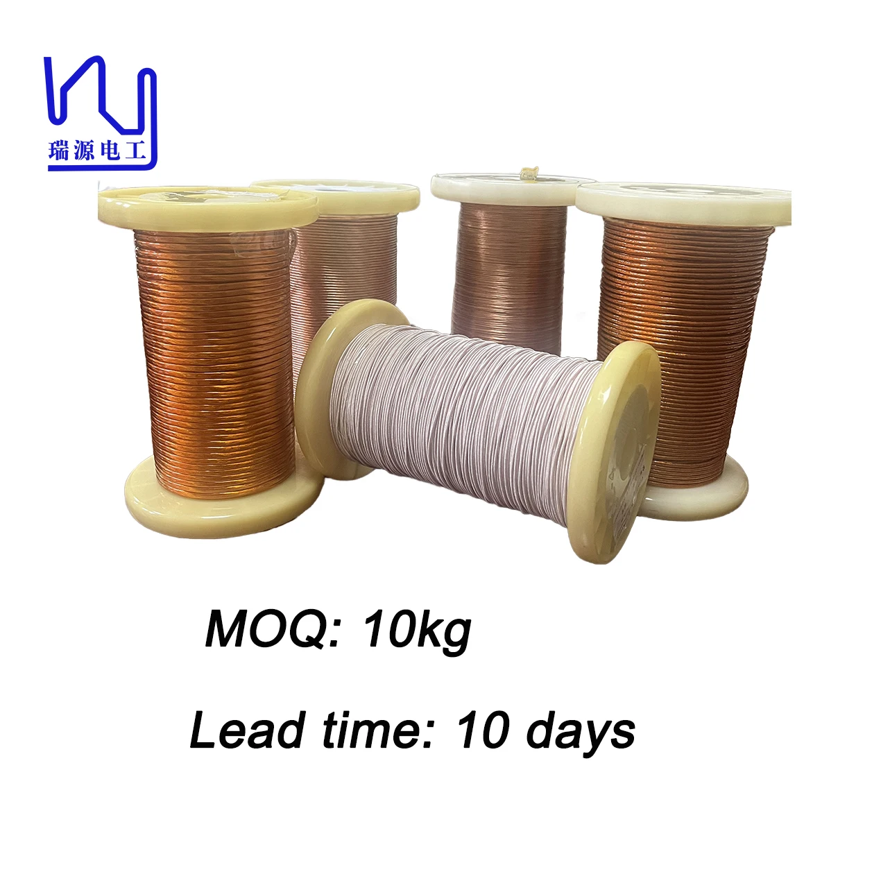 Изготовленный На Заказ медный провод Litz 0 10X23mm прямоугольный эмалированный для высоковольтного трансформатора