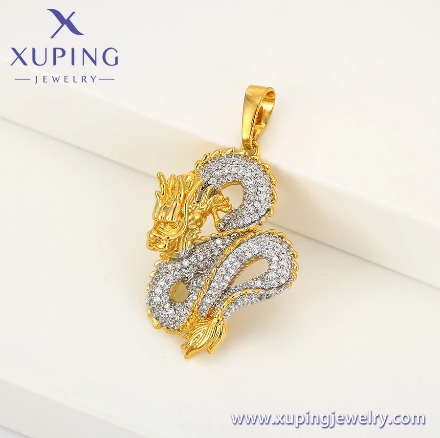 35831 xuping customizable fashion hot sale of traditional culture dragons into myths and legends pendants