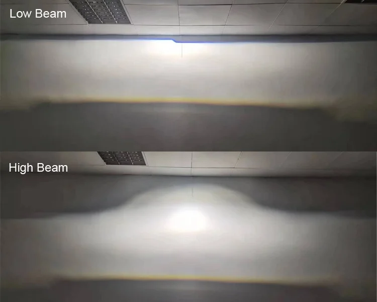 AILECAR 2.5inch 40W Hi Low Beam LED Projector Lens C25 RHD / LHD Car Bi LED Projector Headlight Retrofit Lens 4400LM 6000K