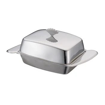Stainless Steel 304 Butter Dish Box Dose