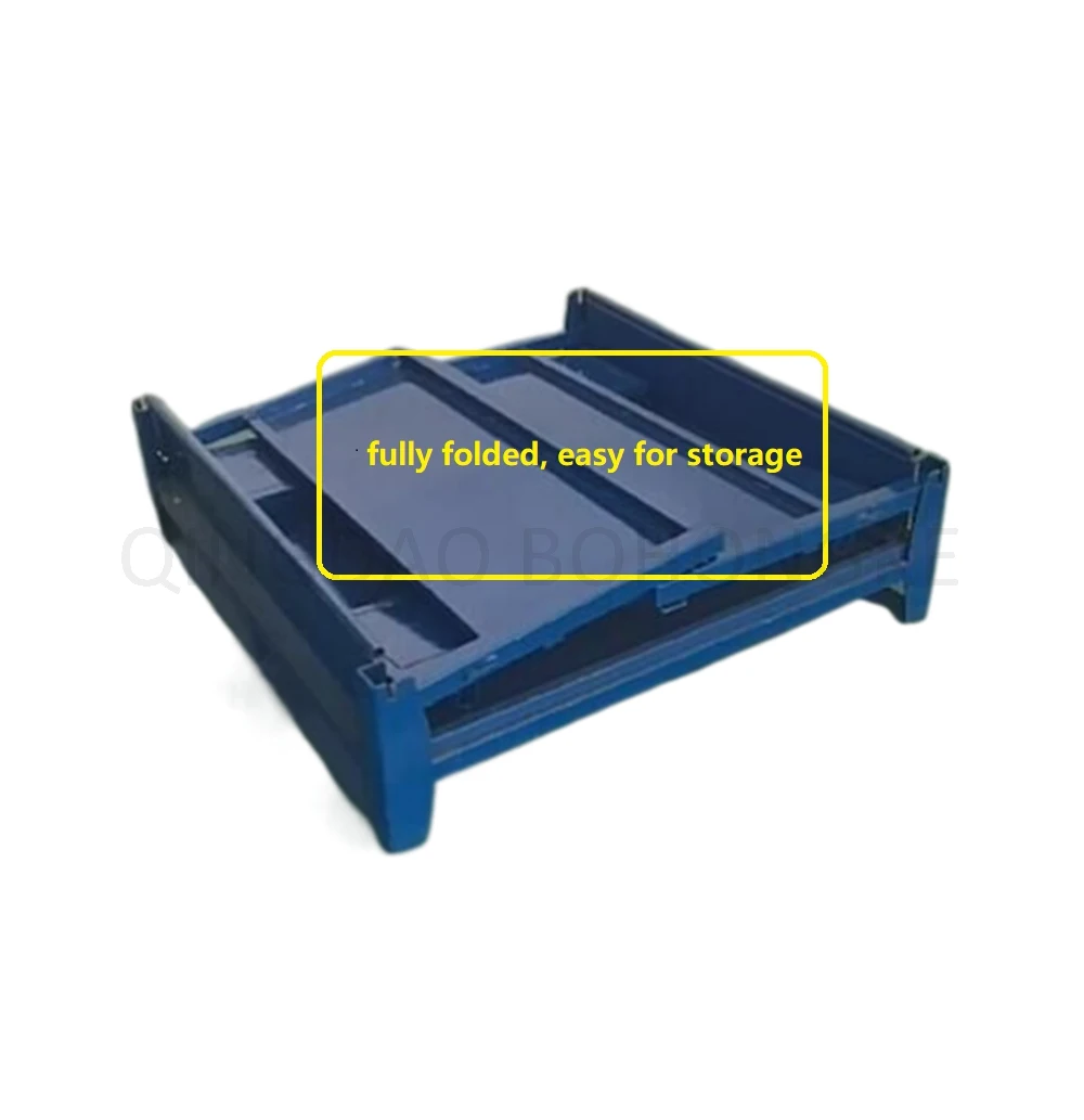 Steel Collapsible Stacking Storage Container Rack & Bin