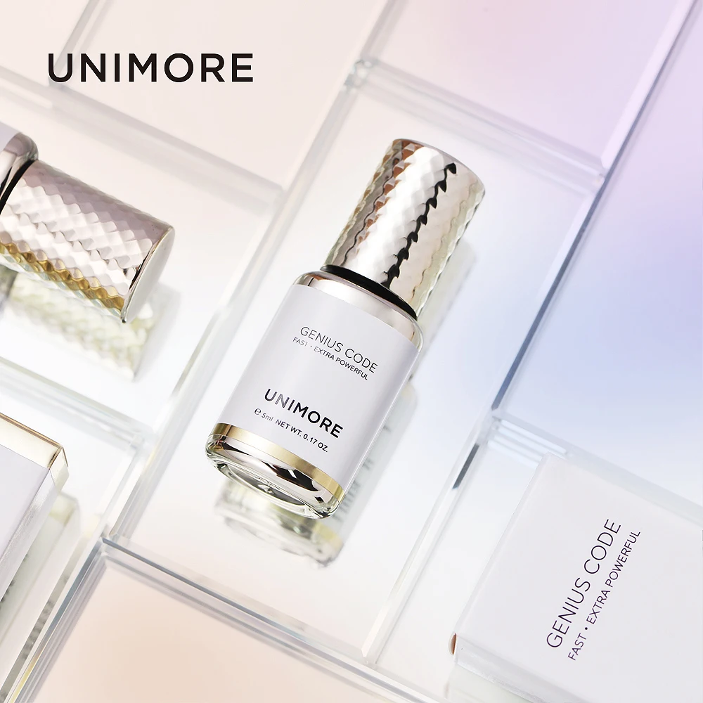 Unimore Professional Wholesale Vegan False Vendor Korea Private Label Latex Free Waterproof Custom Extension Lash Eyelash Glue