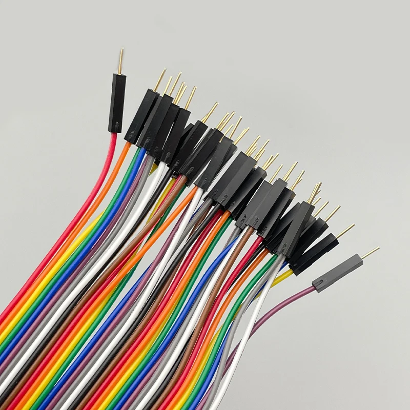 20 cm 40 pin jumper wire automotive wiring harness kit dupont cable male to male breadboard dupont jumper wire