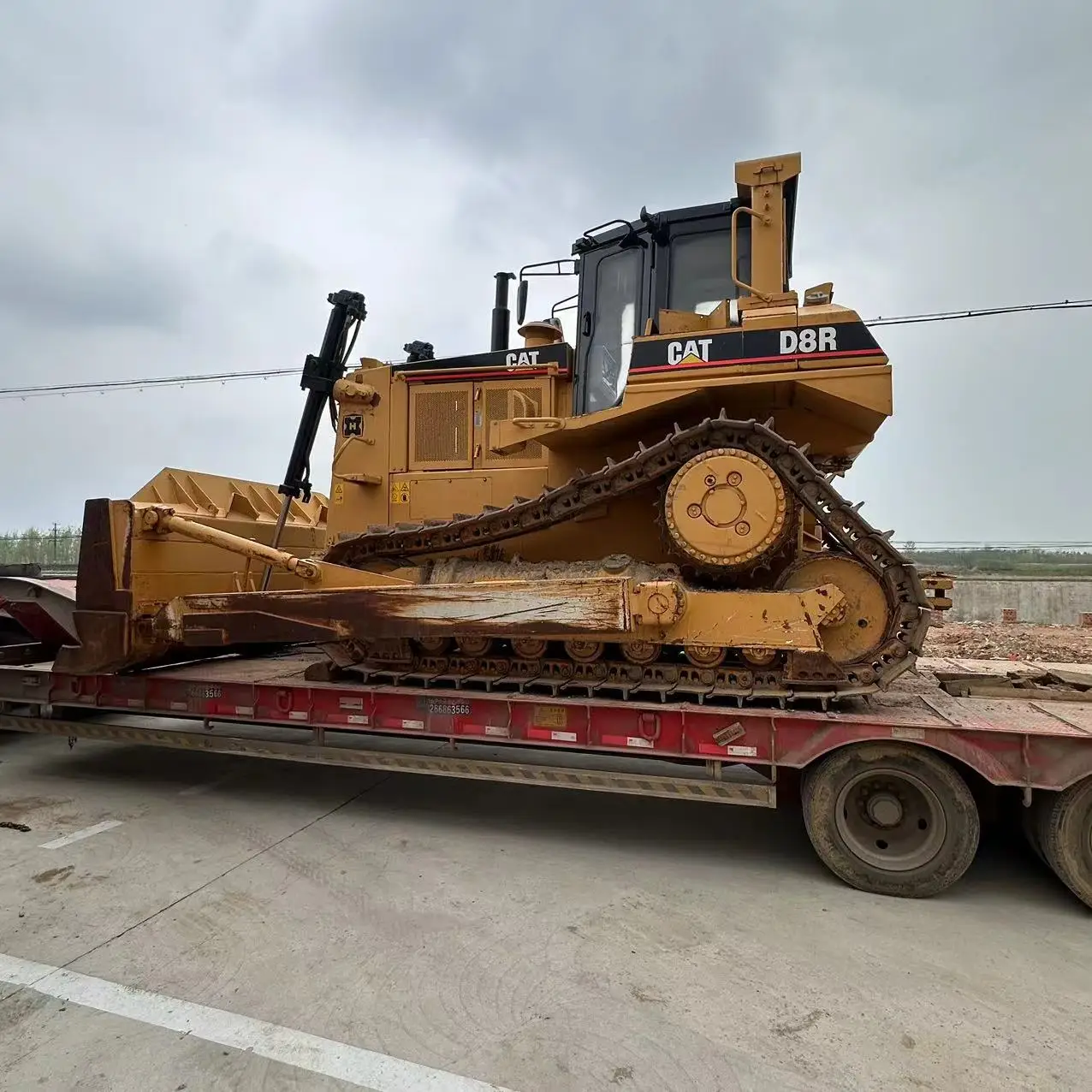 Используемые большие Гусеничные бульдозеры CAT D8R в хорошем состоянии продаются по низким ценам для промышленного оборудования 30TON