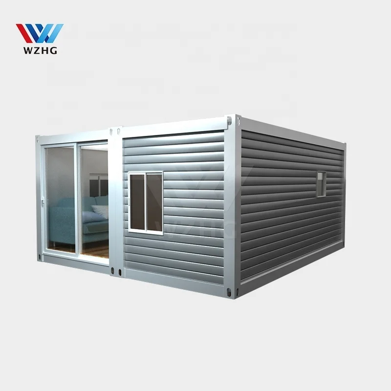 
Grounded floating prefab steel cabin 25m2 portable houses small mobile home unique mobile home  (737064936)