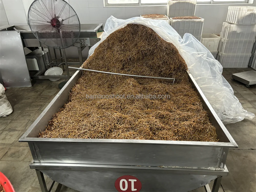 Organic Sulfur-Free Sun-Dried Bamboo Shoots Natural Preserved Vegetables Direct from Chinese Factory