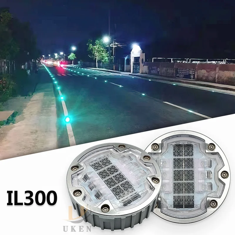 plastic vial with solar panel airport runway solar power system led cat eye traffic lighting aluminum reflective road stud big