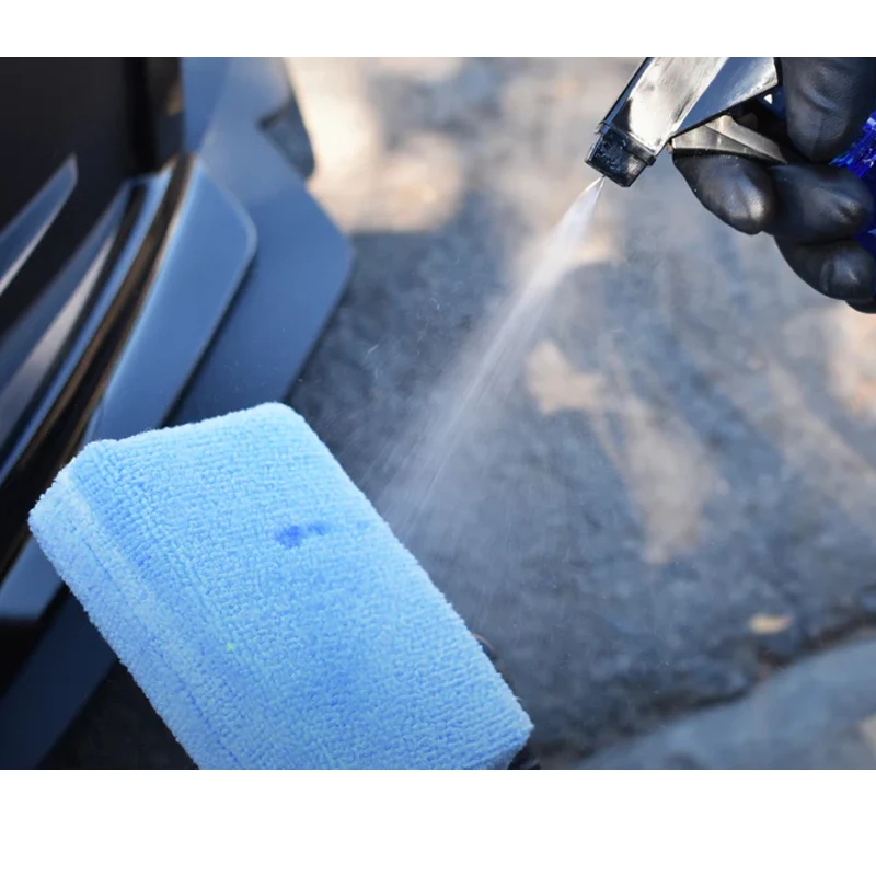 Auto Detailing Microfiber Nano Ceramic Coating Spray Applicator Sponge for cars