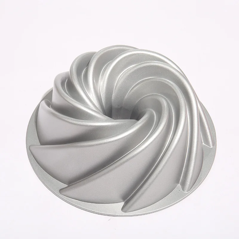 Kitchen Oven Bakeware Aluminum Alloy Non Stick Bundt Cake Pan Cast Baking Mold