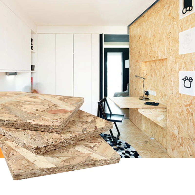 Waterproof OSB Board Oriented Strand Board OSB For Roofing Construction Supplier