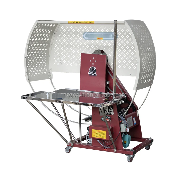 PE semi automatic strapping / bundling machinery / corrugated cardboard carton box