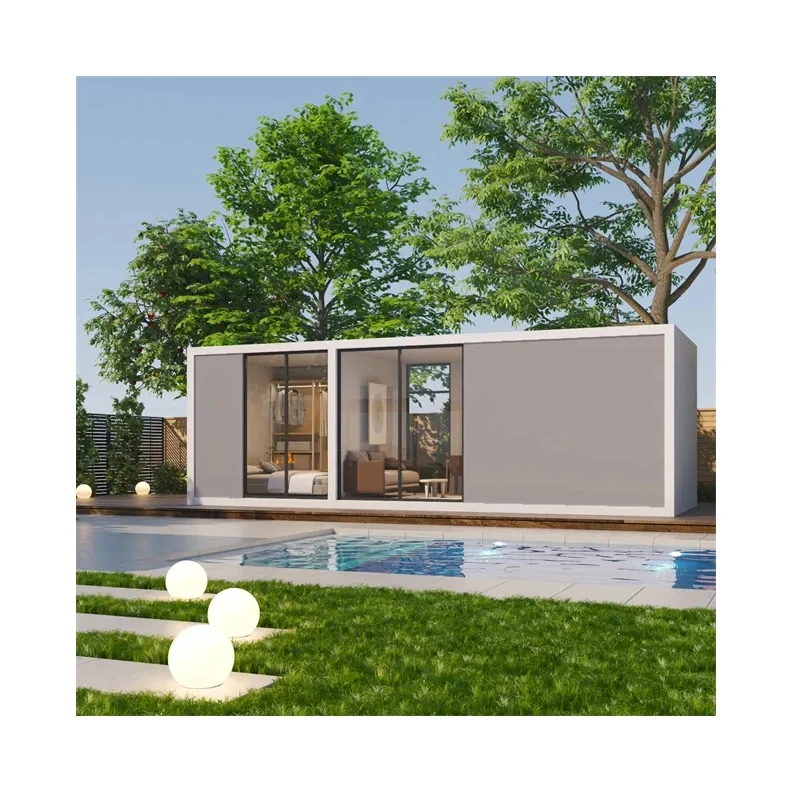 Factory Cheap Price Villas Hotel Container House 1 Bedroom