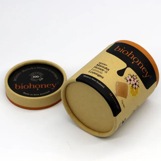  Подарочная коробка из натуральной крафт-бумаги роскошная банка для меда упаковочная пищевых