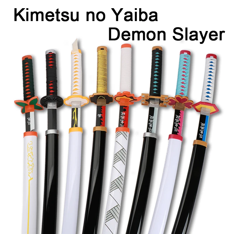 Demon Slayer Katana Role-playing Toy Sword Cosplay Weapons Props 104cm/41inch 1: 1 Restoration