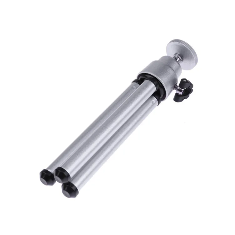 Wholesale Extendable Small Camera Aluminum Silver Table Tripod Cell Phone Mini Tripod