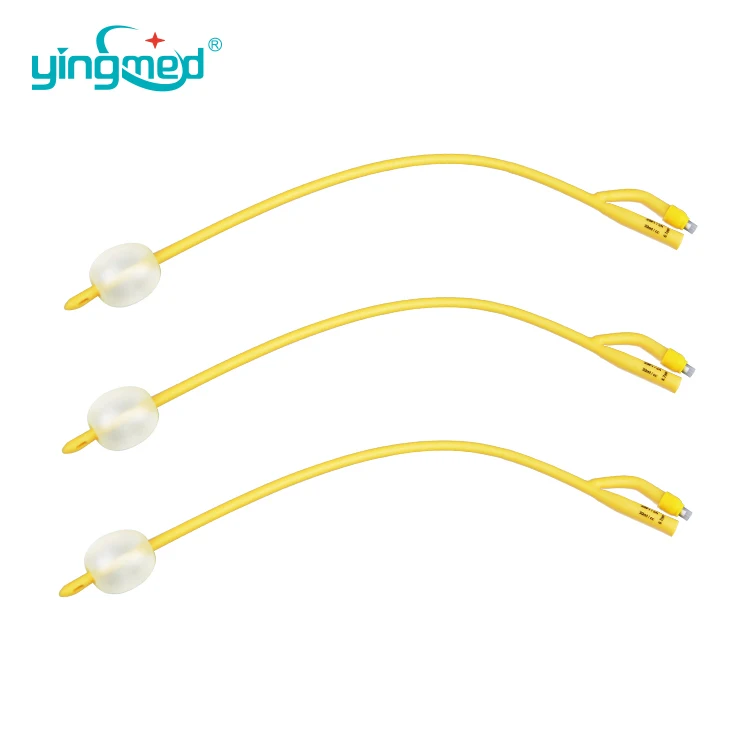High quality 2 way female foley catheter types