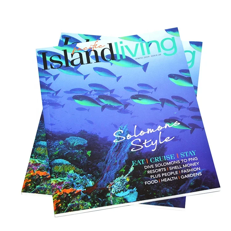 Printing Cheap Magazine Paperback Perfect Bound Book Printing Service Offset Printing Custom Size Paper & Paperboard Soft Cover
