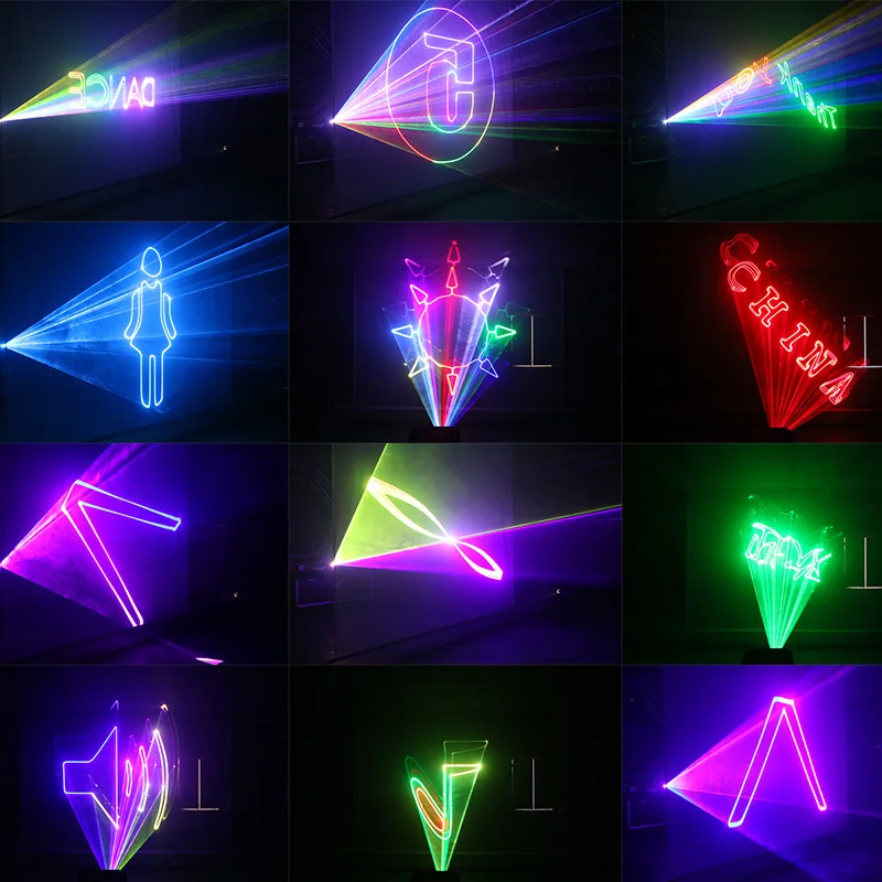 F2900 rgb laser show with mobile app dj disco party ktv club pub bar 1.8w rgb animation laser light