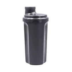 2020 new design bpa free sports fitness 500ml mini protein shaker plastic water bottle with strainer