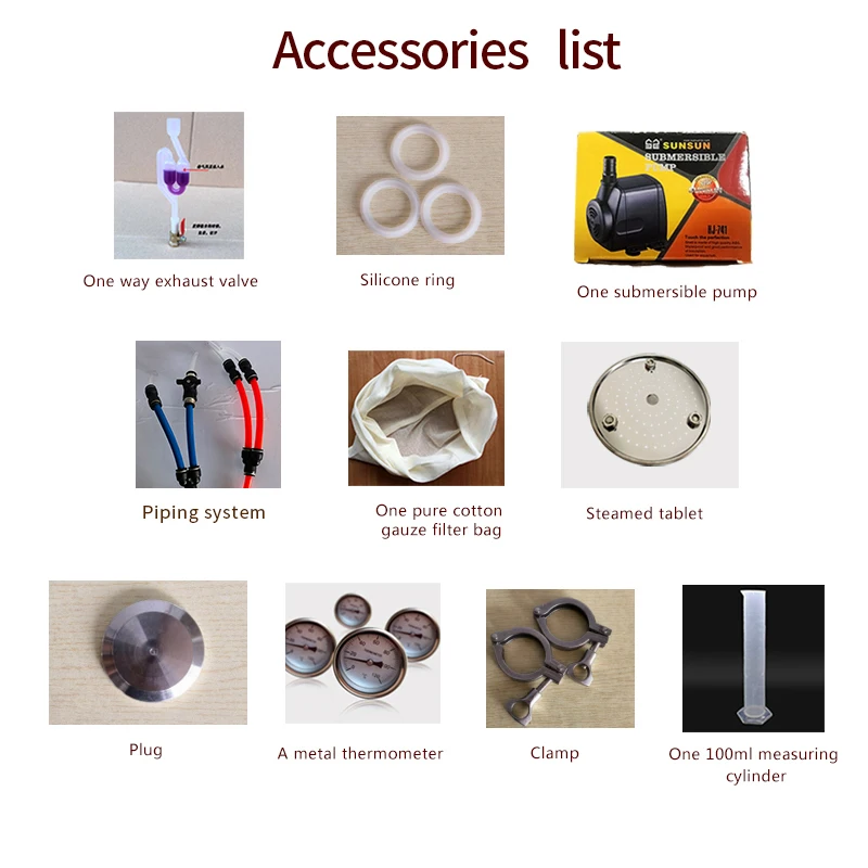 15L Small household commercial still crystal hollow reflux column brewing equipment brandy vodka brewing machine Winery fittings