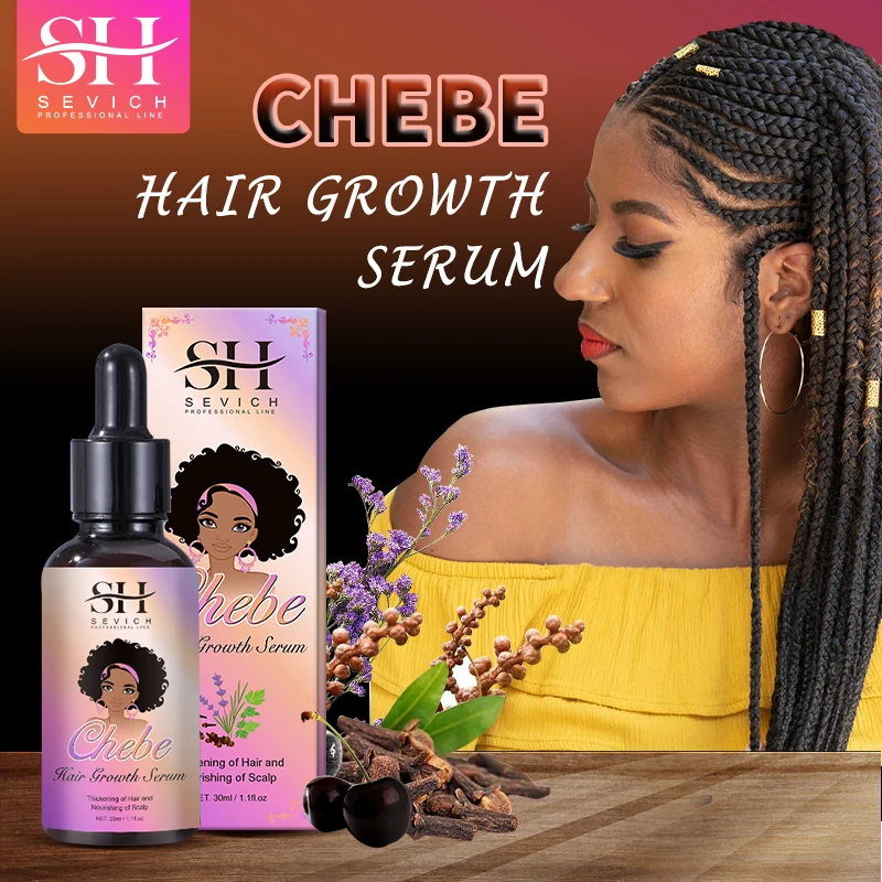Private Label Organics Chebe Hair Growth Essential Oil Natural Chebe Powder For Hair Care Hair Serum