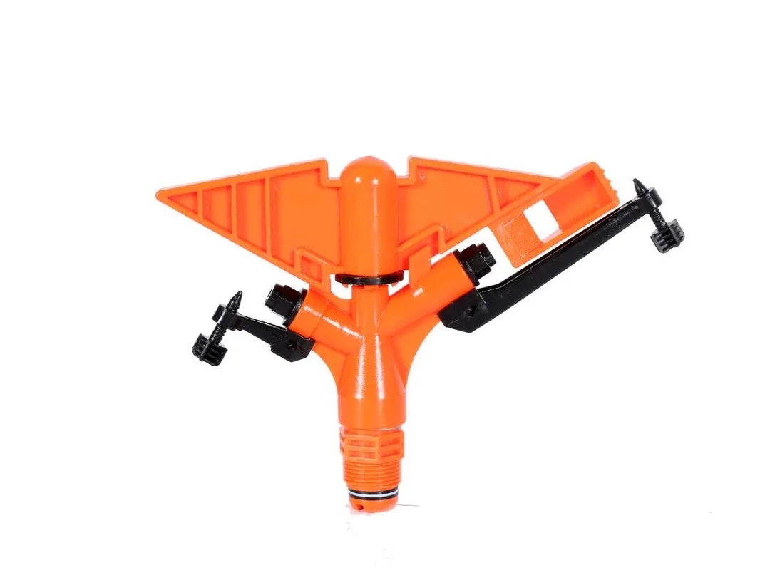 Plastic gardening tools farming equipment agriculture irrigation360 rotating lawn system impulse garden water fountain sprinkler