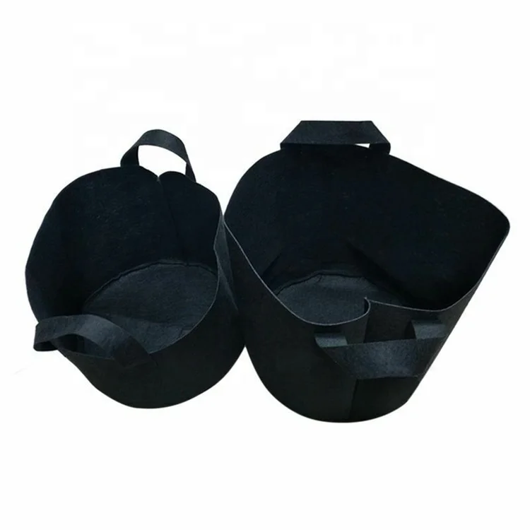 New arrivals handmade biodegradable vegetable blueberry felt grow bags grow mushroom container
