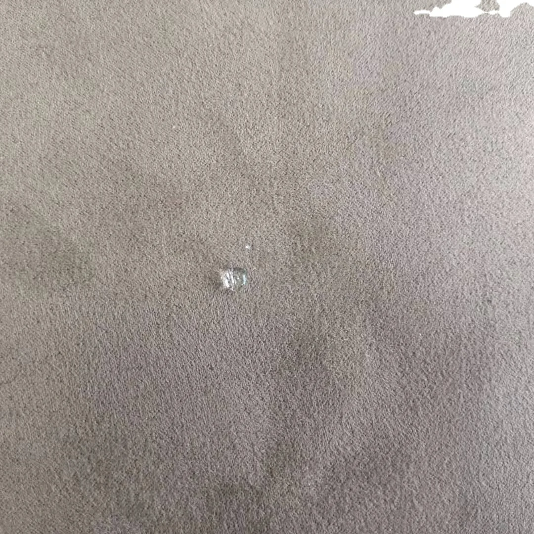 100%polyester fabric villus water proof anti static soft 57/58 used in garment or upholestery polyester recycled suede fabric