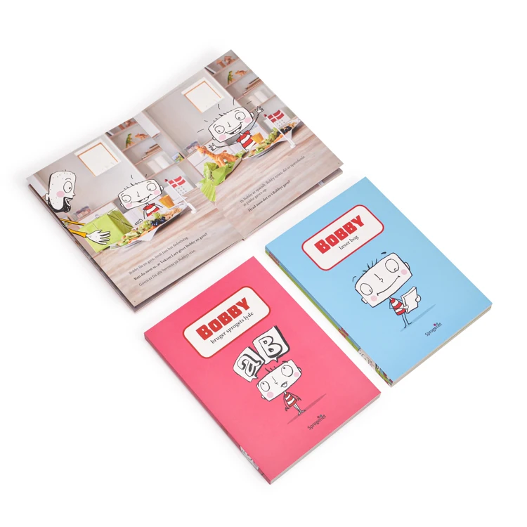OEM Factory Printing Hardcover Storybook 1-3 Years Early Childhood Education Cognitive Book Colorful A4 A5 Picture Books