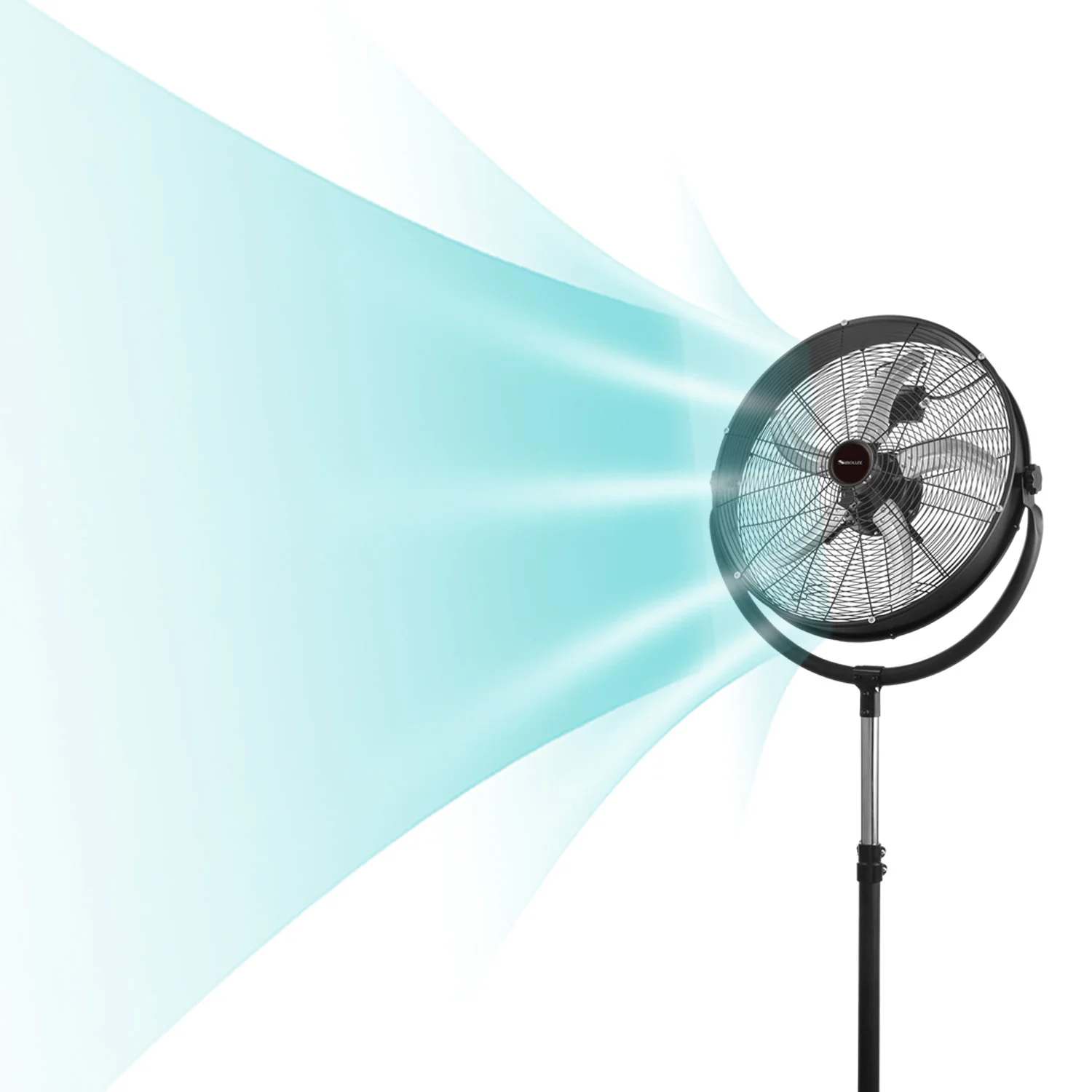 Factory price 20 inch Industrial commercial large air cooling metal industrial stand fan