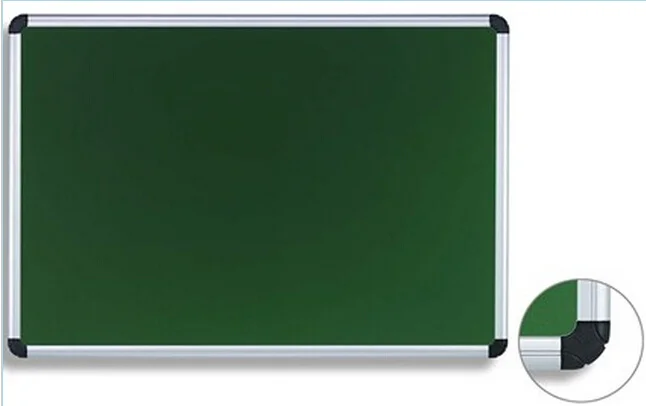 School Classroom Decorate Green Chalk Board With Magnetic Dry Erase Blackboard